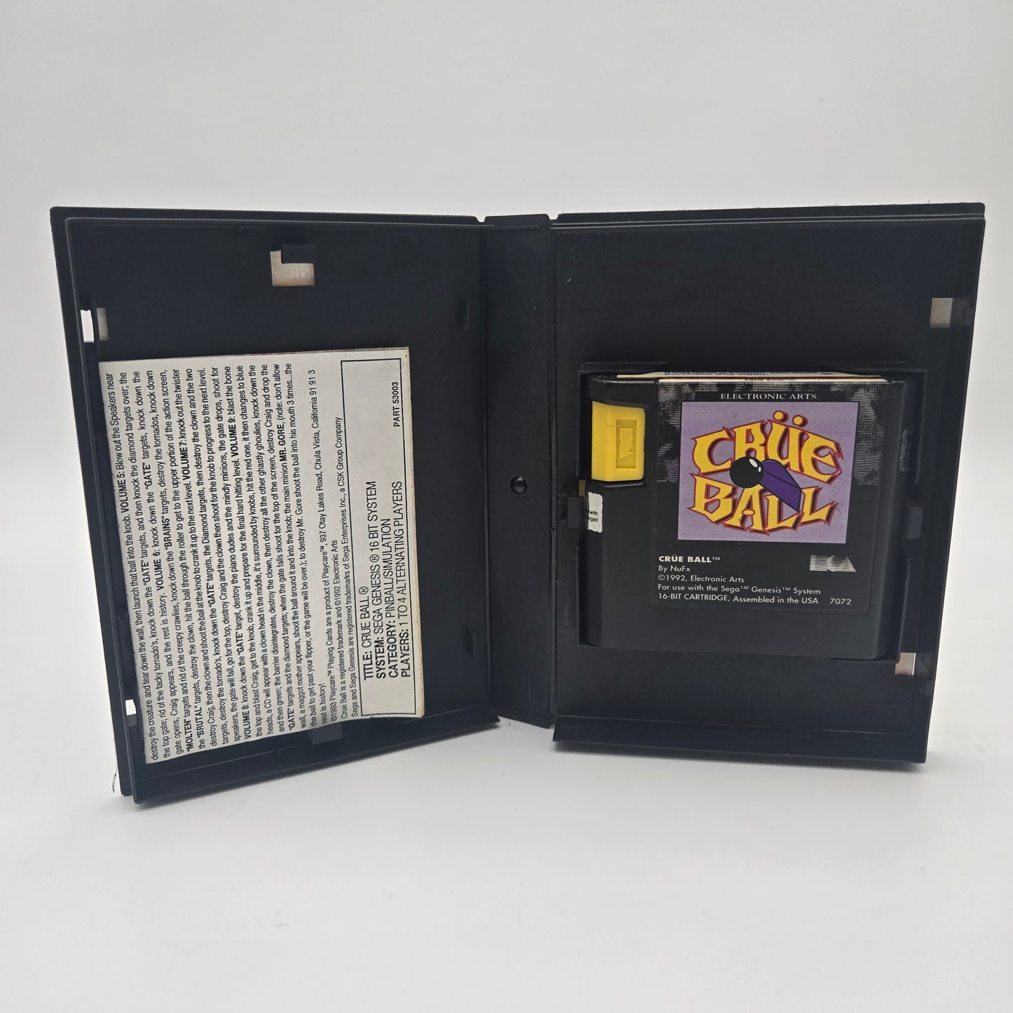 Crue Ball (Sega Genesis, 1992)