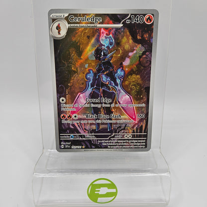 Pokémon TCG Ceruledge 197/191 Scarlet & Violet- Surging Sparks Illustration Rare