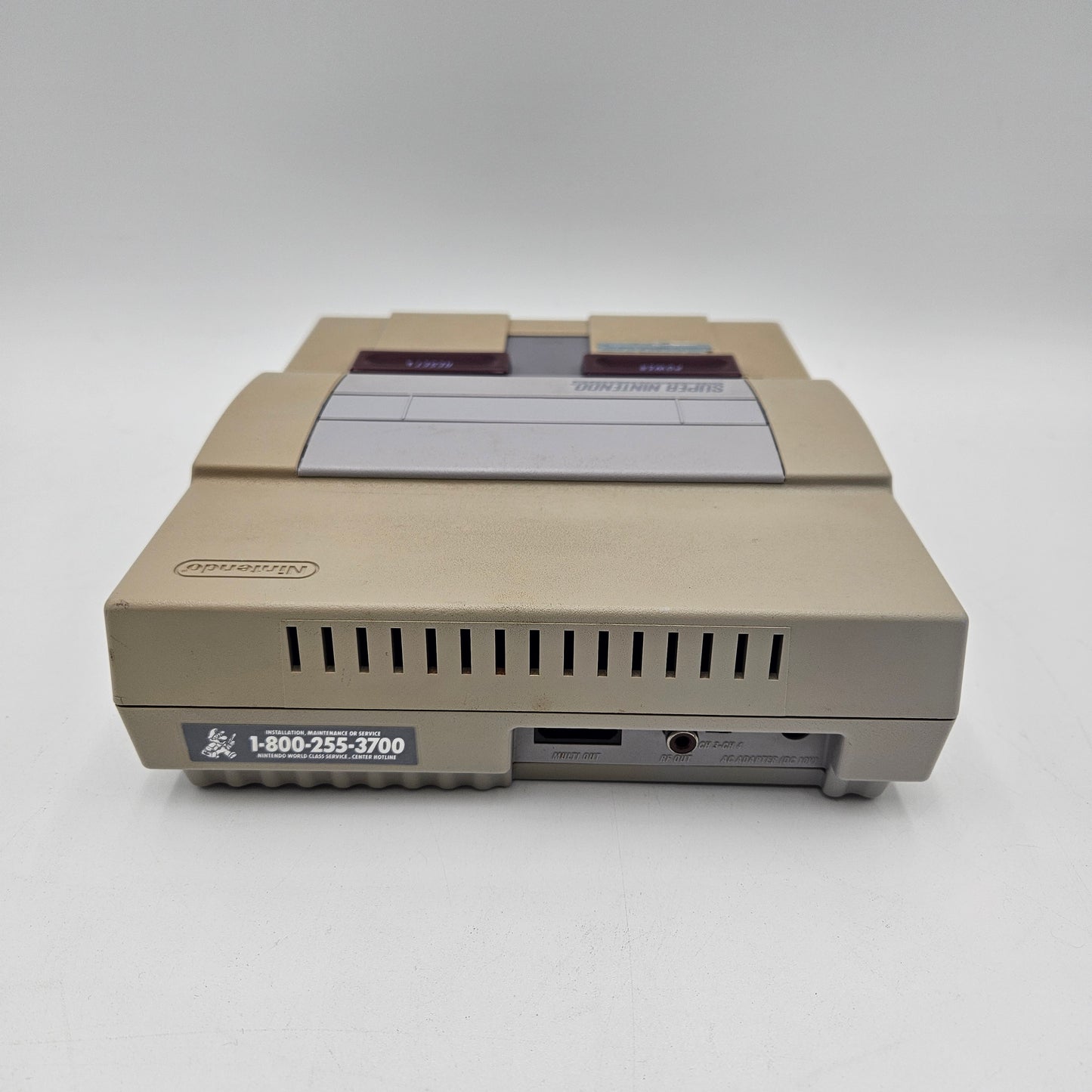 Super Nintendo Super Nintendo Entertainment System SNES Video Game Console SNS-001 Yellowed