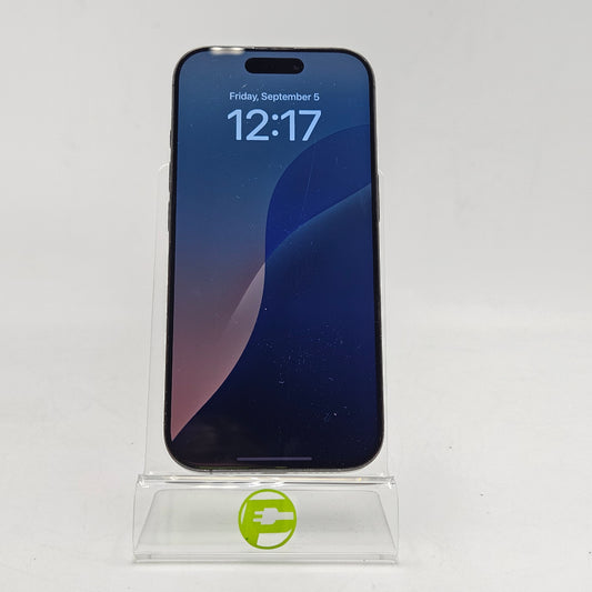 Unlocked Apple iPhone 16 Pro 128GB 18.6 Black MYM93LL/A