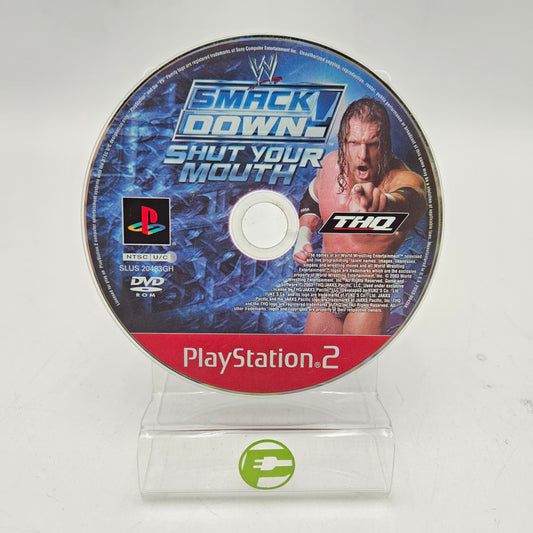WWE Smackdown Shut Your Mouth [Greatest Hits] (Sony PlayStation 2 PS2) Disc Only