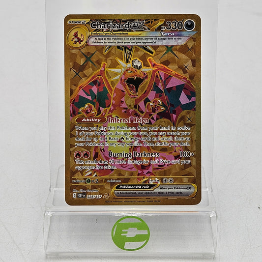 Pokemon TCG Scarlet & Violet - Obsidian Flames Charizard ex 228/197 English