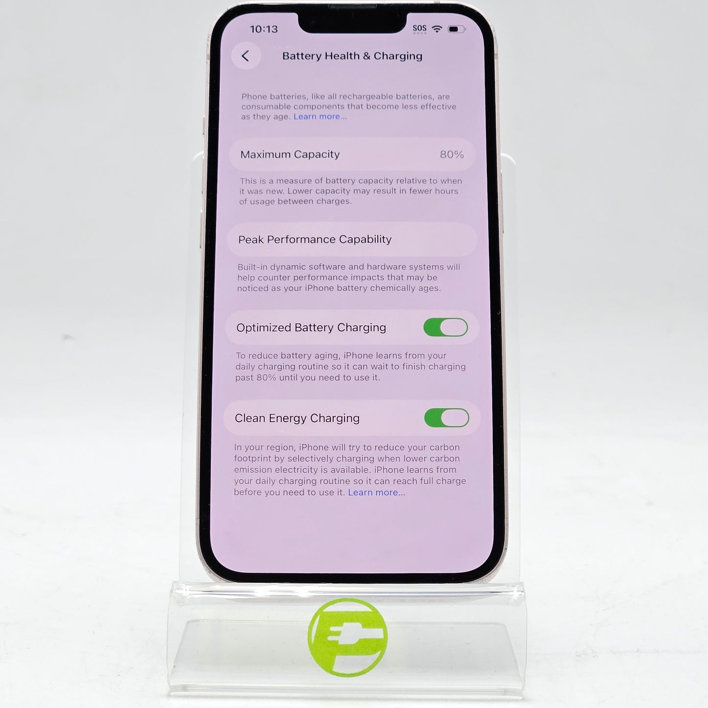 Unlocked Apple iPhone 13 128GB 26.2 Pink MLA73LL/A