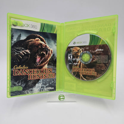 Cabela's Dangerous Hunts 2013 (Microsoft Xbox 360, 2012)