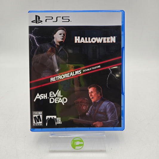 Halloween & Ash Vs Evil Dead RetroRealms Double Feature (Sony PlayStation 5 PS5)