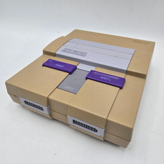 Super Nintendo Entertainment System SNES Video Game Console SNS-001 Gray