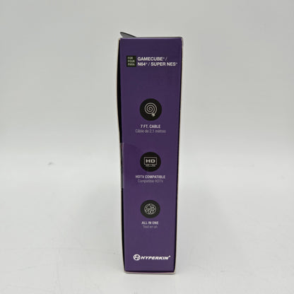 New Hyperkin 3-in-1 HDTV 7 ft. HDMI Cable for GameCube/ N64/ SNES