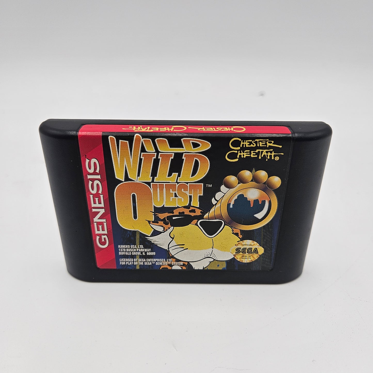 Chester Cheetah Wild Wild Quest (Sega Genesis, 1993) CIB