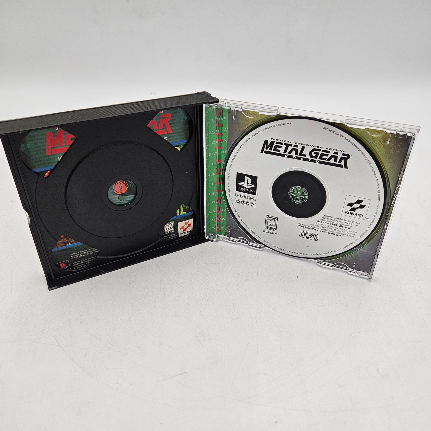 Metal Gear Solid [Greatest Hits] (Sony PlayStation 1 PS1, 1998)