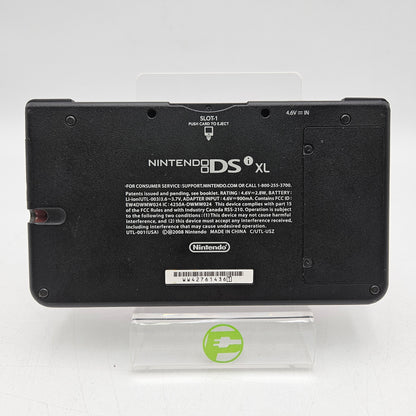 Nintendo DSi XL Handheld Game Console UTL-001 Red Super Mario 25th Anniversary *Loose Charge Port*