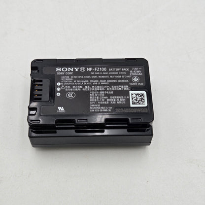 Sony Z series 16.4wh  camera battery NP-FZ100