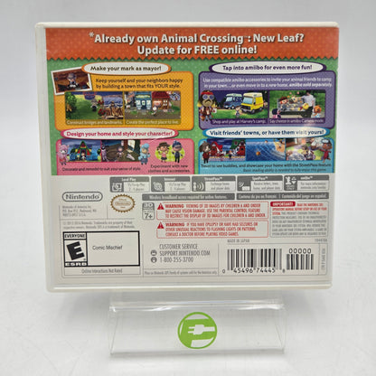 Animal Crossing: New Leaf Welcome Amiibo [Nintendo Selects] (Nintendo 3DS, 2016)