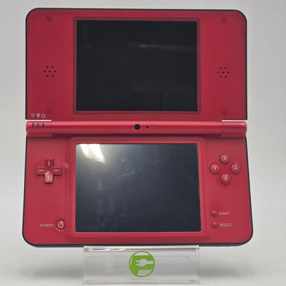 Nintendo DSi XL Handheld Game Console UTL-001 Red Super Mario 25th Anniversary *Loose Charge Port*