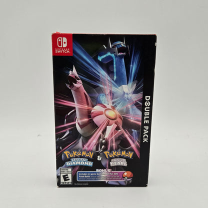 New Pokemon Brilliant Diamond & Shining Pearl Double Pack Nintendo Switch, 2021