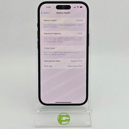 T-Mobile Apple iPhone 15 128GB Black MTLV3LL/A