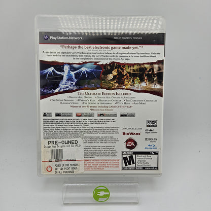 Dragon Age: Origins [Ultimate Edition] (Sony PlayStation 3 PS3, 2010)