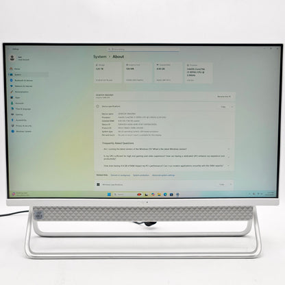 Dell Inspiron 24 5490 All-In-One W24C001 23.8" i3-10110U 2.10GHz 8GB RAM