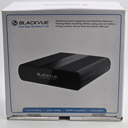 Blackvue Power Magic Ultra Battery  Dash Camera LiFePO4 Battery Pack B-124X