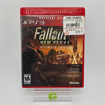 Fallout: New Vegas Ultimate Edition Greatest Hits (Sony PlayStation 3 PS3, 2012)