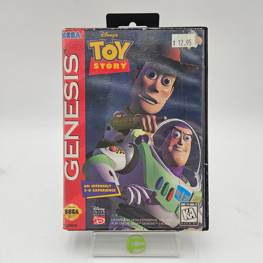 Toy Story (Sega Genesis, 1995) *Cut Box Read*