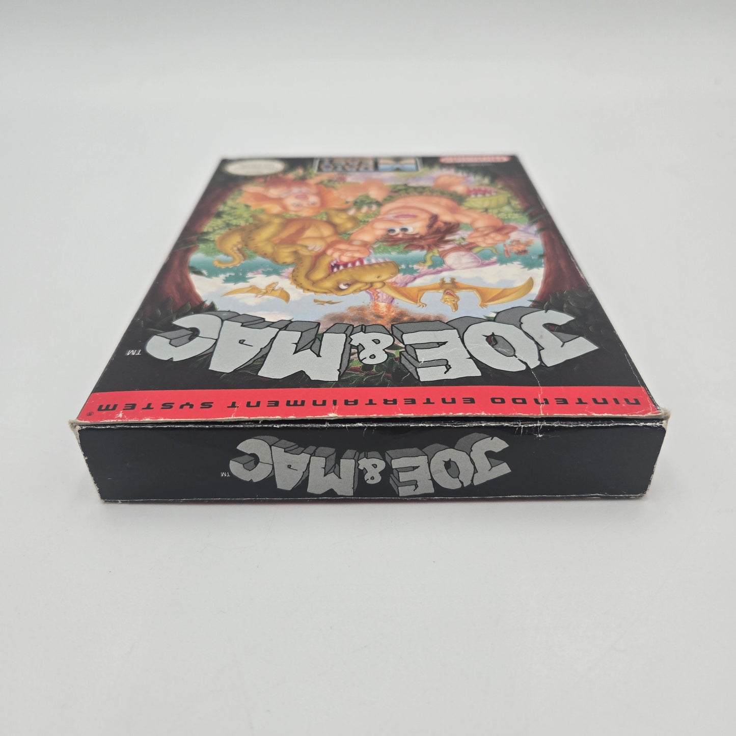 Joe and Mac (Nintendo NES, 1992) Box and Inserts