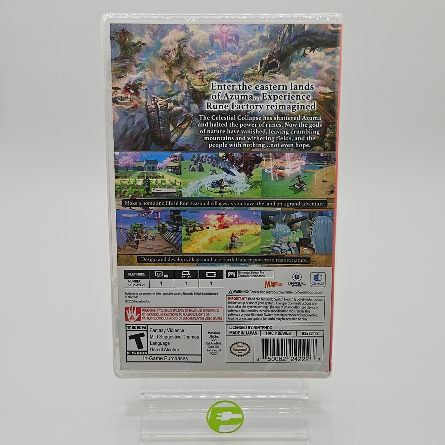 New Rune Factory: Guardians Of Azuma (Nintendo Switch, 2025)