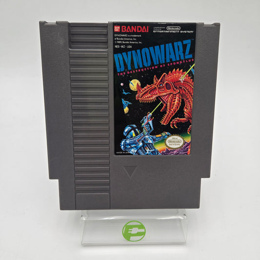 Dynowarz The Destruction of Spondylus (Nintendo NES, 1990)