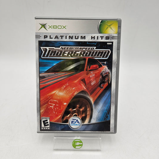 Need for Speed Underground [Platinum Hits] (Microsoft Xbox, 2003)