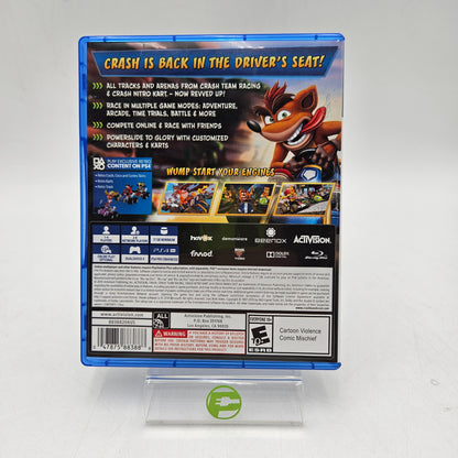 Crash Team Racing: Nitro Fueled (Sony PlayStation 4 PS4, 2019)