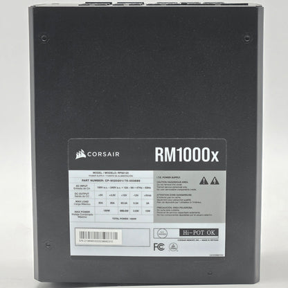 Corsair RM1000x 80 Plus Gold 1000W Fully Modular Power Supply
