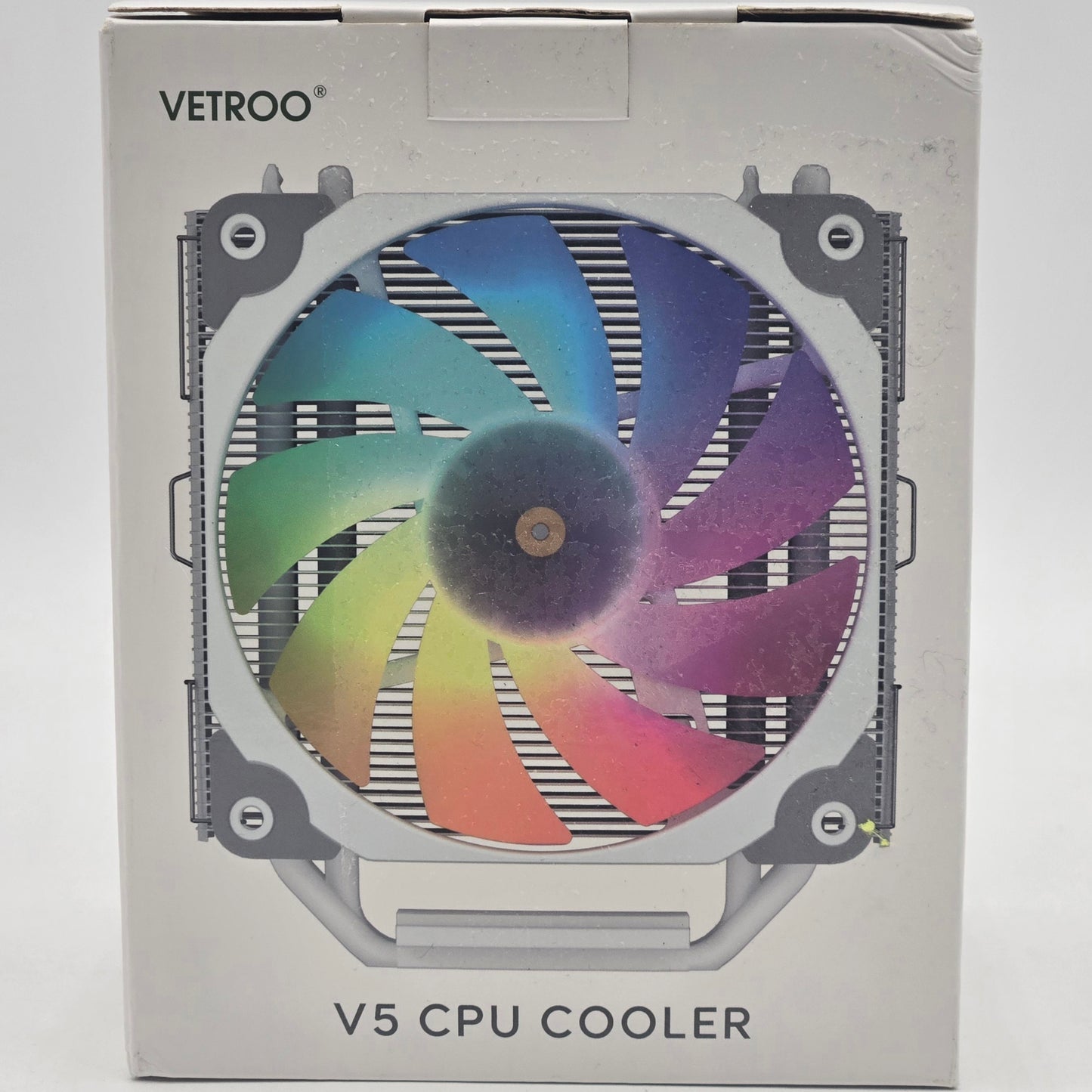 New Vetroo V5 CPU Cooler CPU Heatsink VT-CPU-V5-WT