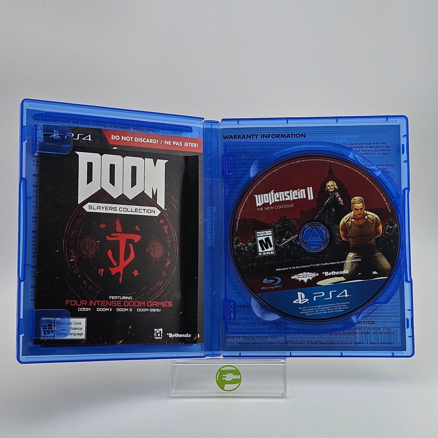 Wolfenstein Alt History Collection (Sony PlayStation 4 PS4, 2020)