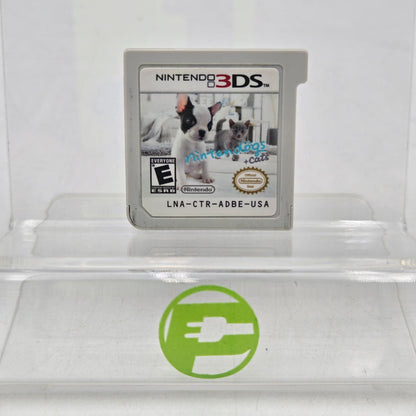 Nintendogs + Cats: French Bulldog & New Friends (Nintendo 3DS, 2011)