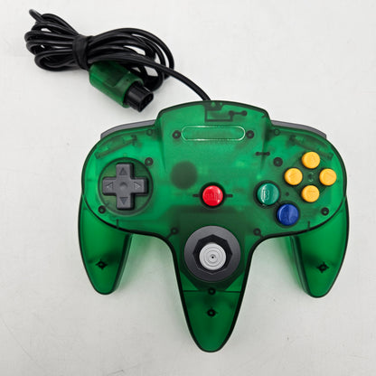 Nintendo 64 N64 Video Game Console NUS-001 Gray w/ 3 controllers & Transfer Pak