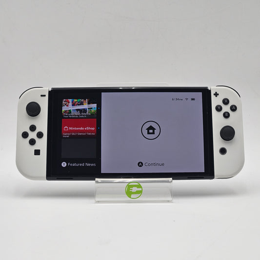 Nintendo Switch OLED Video Game Console HEG-001 Black/White