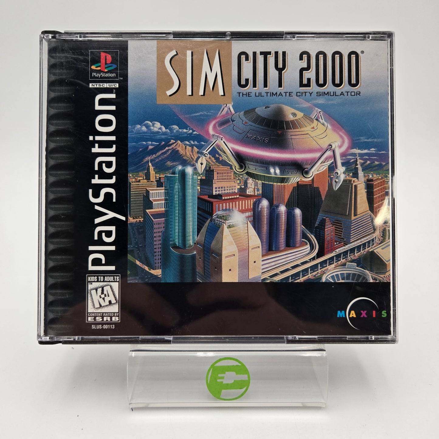 SimCity 2000 (Sony PlayStation 1 PS1, 1996) CIB