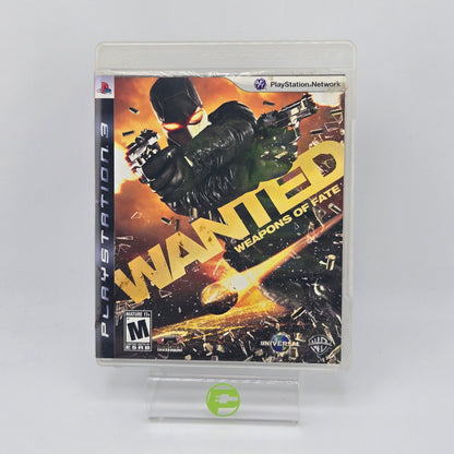 Wanted: Weapons of Fate (Sony PlayStation 3 PS3, 2009)