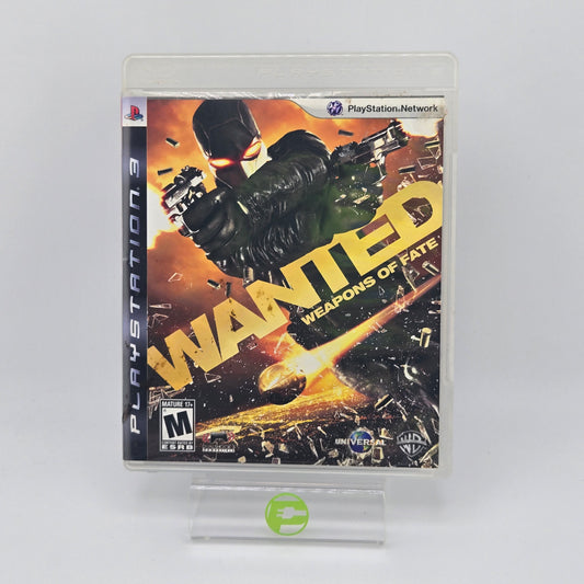 Wanted: Weapons of Fate (Sony PlayStation 3 PS3, 2009)