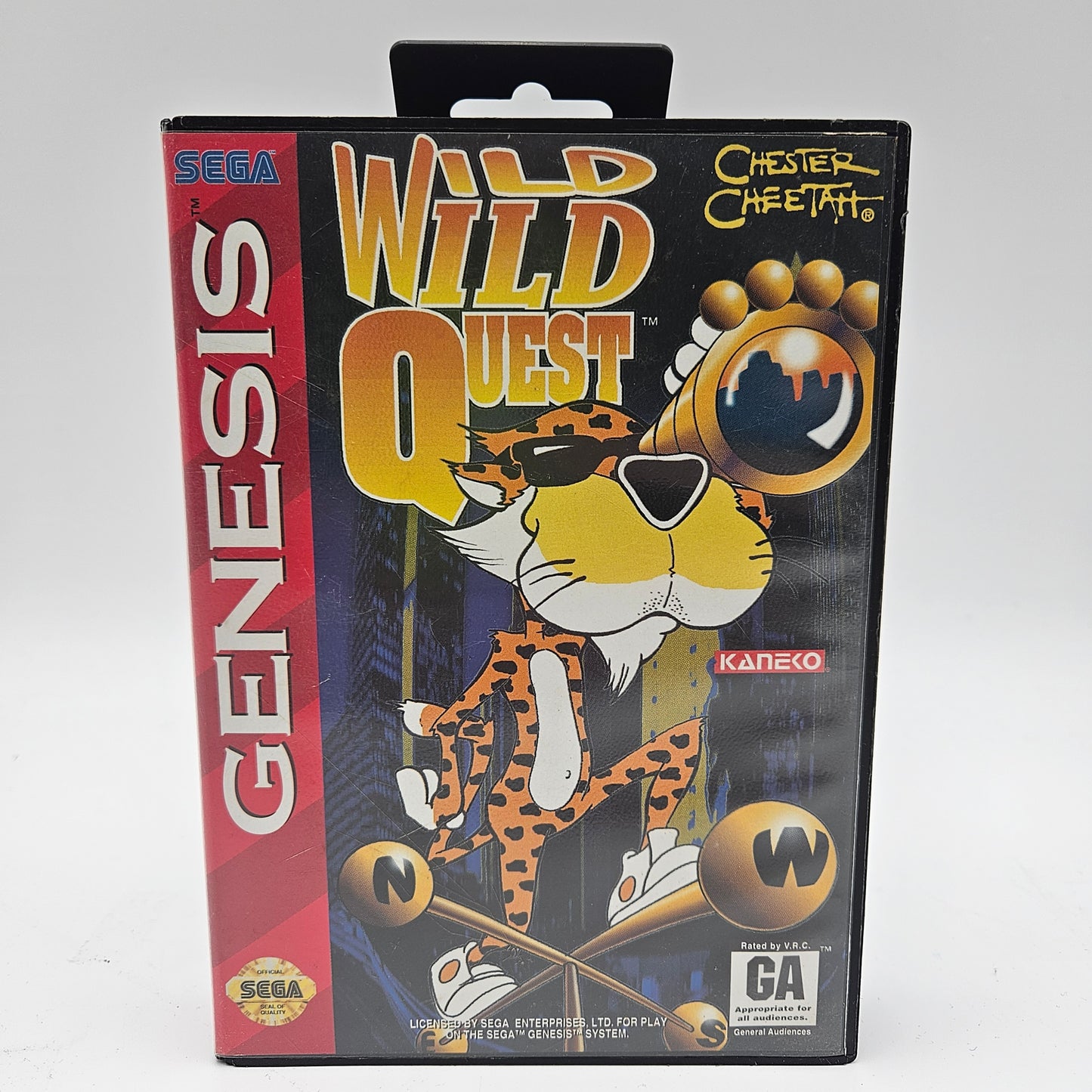 Chester Cheetah Wild Wild Quest (Sega Genesis, 1993) CIB