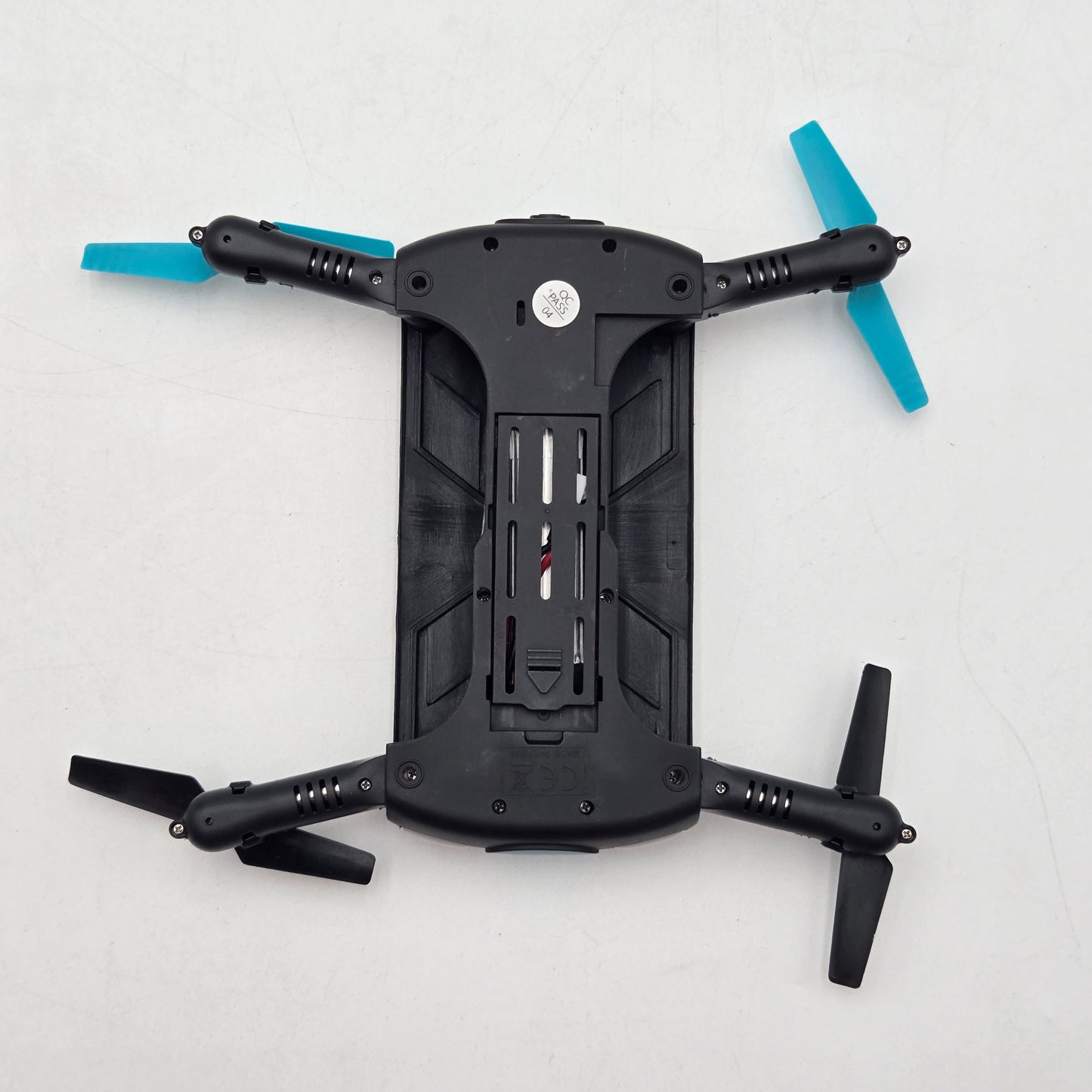 Sharper Image Folding Pocket Video Drone Quad Box Pouch USB Extra Rotors Booklet