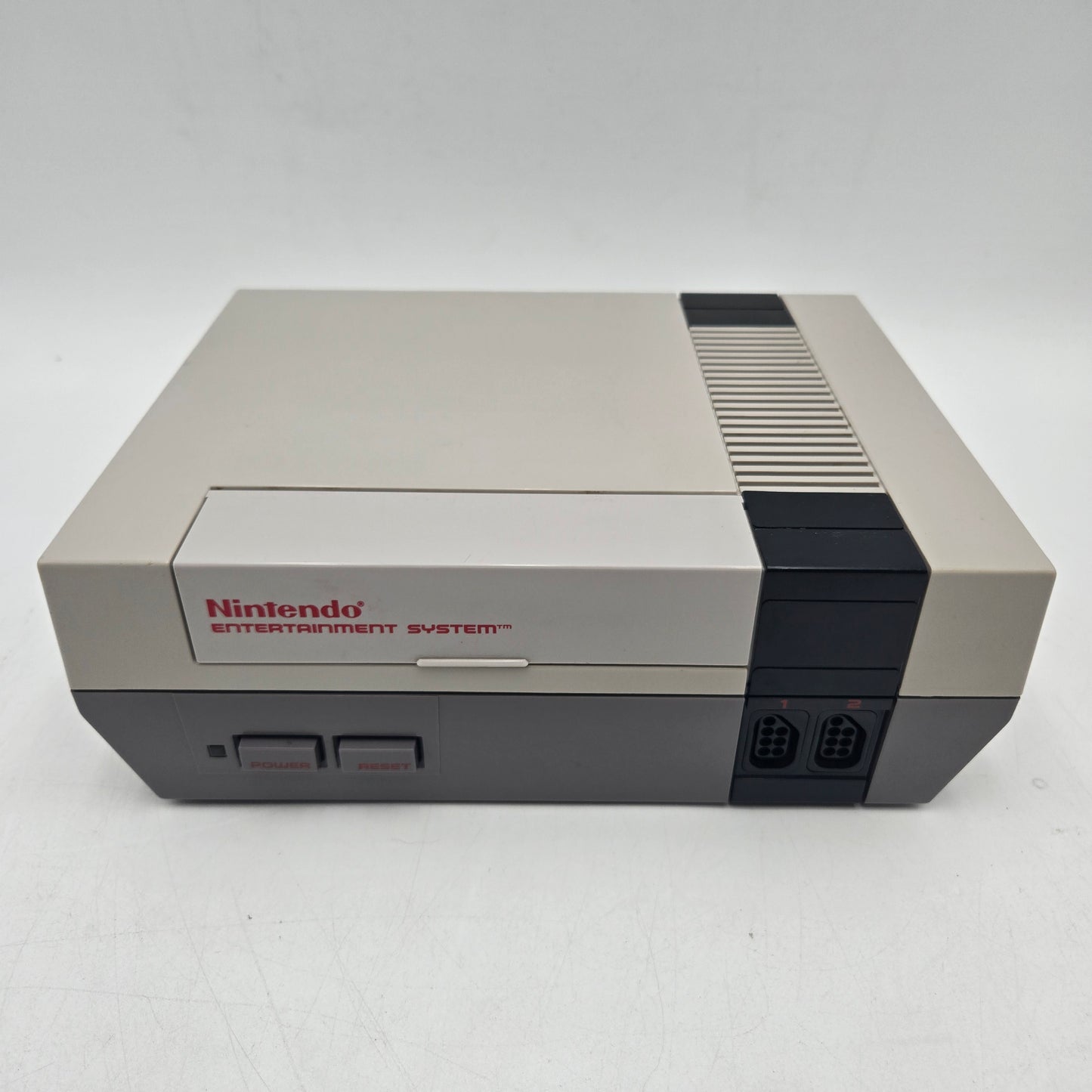 Nintendo Entertainment System NES Action Set NES-001 Gray Complete in Box CIB