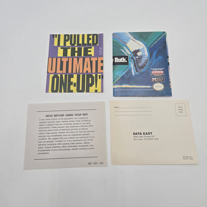 Joe and Mac (Nintendo NES, 1992) Box and Inserts