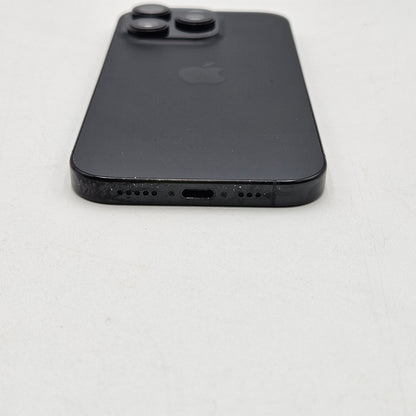 Unlocked Apple iPhone 16 Pro 128GB 18.6 Black MYM93LL/A