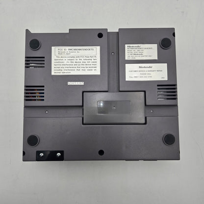 Nintendo Entertainment System NES Video Game Console NES-001 Gray