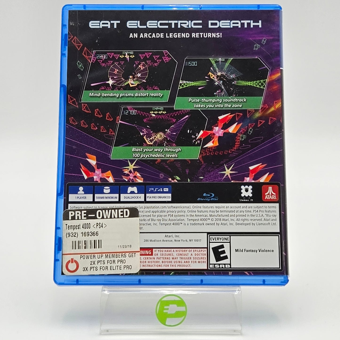 Tempest 4000 (Sony PlayStation 4 PS4, 2018)