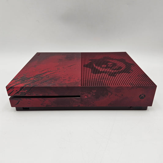 Microsoft Xbox One S 1TB Console Gaming System Gears of War 4 Limited Edition 1681