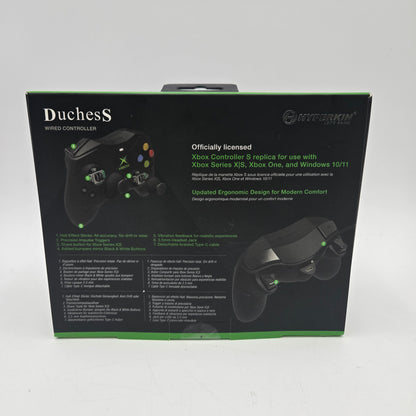 New Hyperkin Duchess Xbox Wired Controller Controller M01618-BK