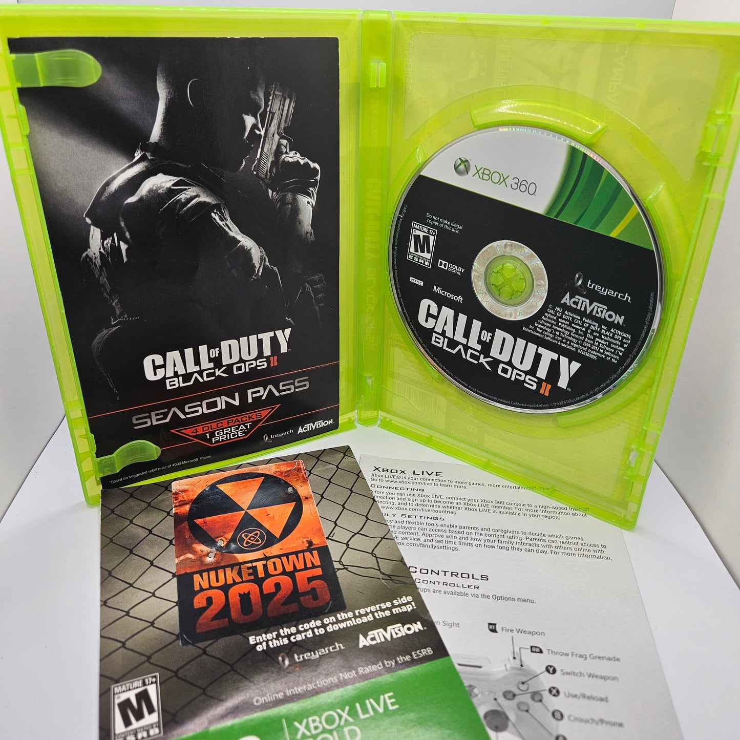 Call of Duty Black Ops II (Microsoft Xbox 360, 2012)