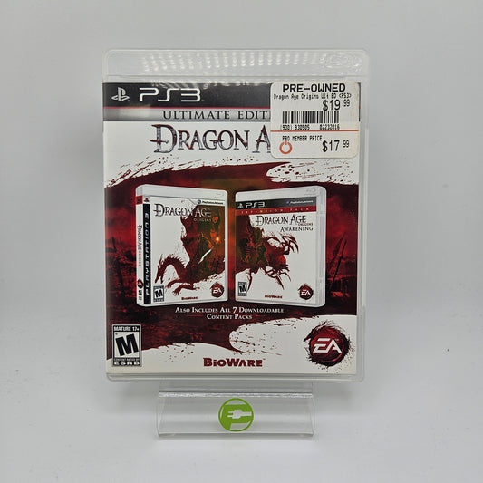 Dragon Age: Origins [Ultimate Edition] (Sony PlayStation 3 PS3, 2010)