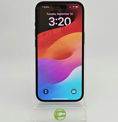 T-Mobile Apple iPhone 15 128GB Black MTLV3LL/A